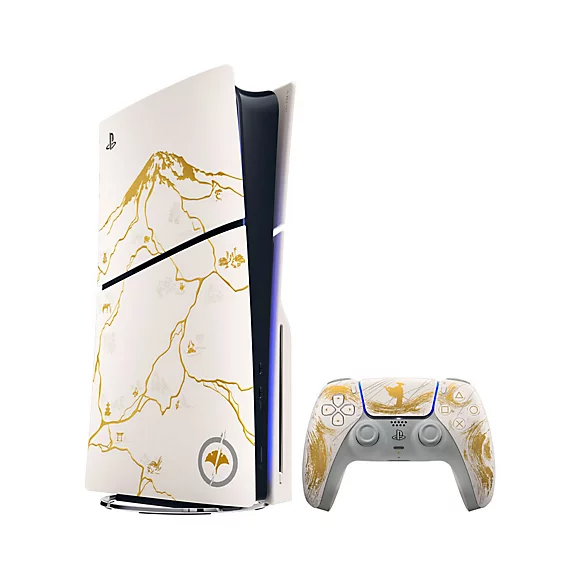PlayStation®5 Console - Ghost of Yotei™ Gold Limited Edition Bundle (slim) PlayStation®5 Console - Ghost of Yotei™ Gold Limited Edition Bundle (slim)